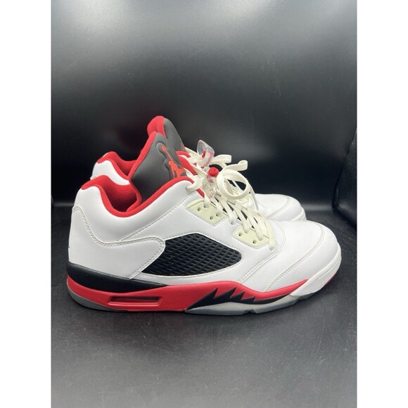 Air Jordan 5 Retro Low Fire Red 2016 Men’s Size 12 (819171-101) Clean main image 10